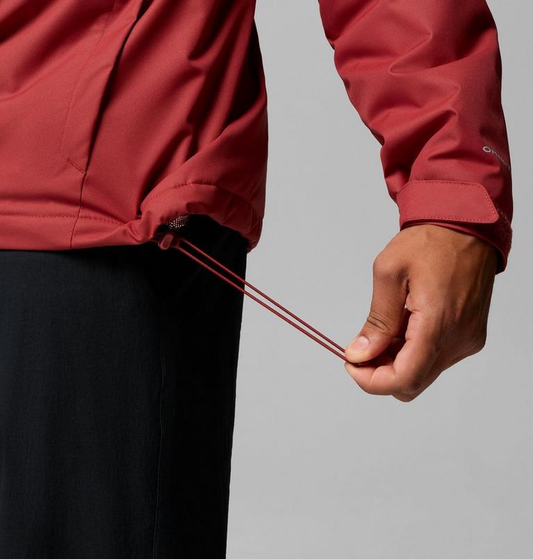 Men's Hikebound II Insulated Waterproof Jacket, Color: Red Oxide, image 9