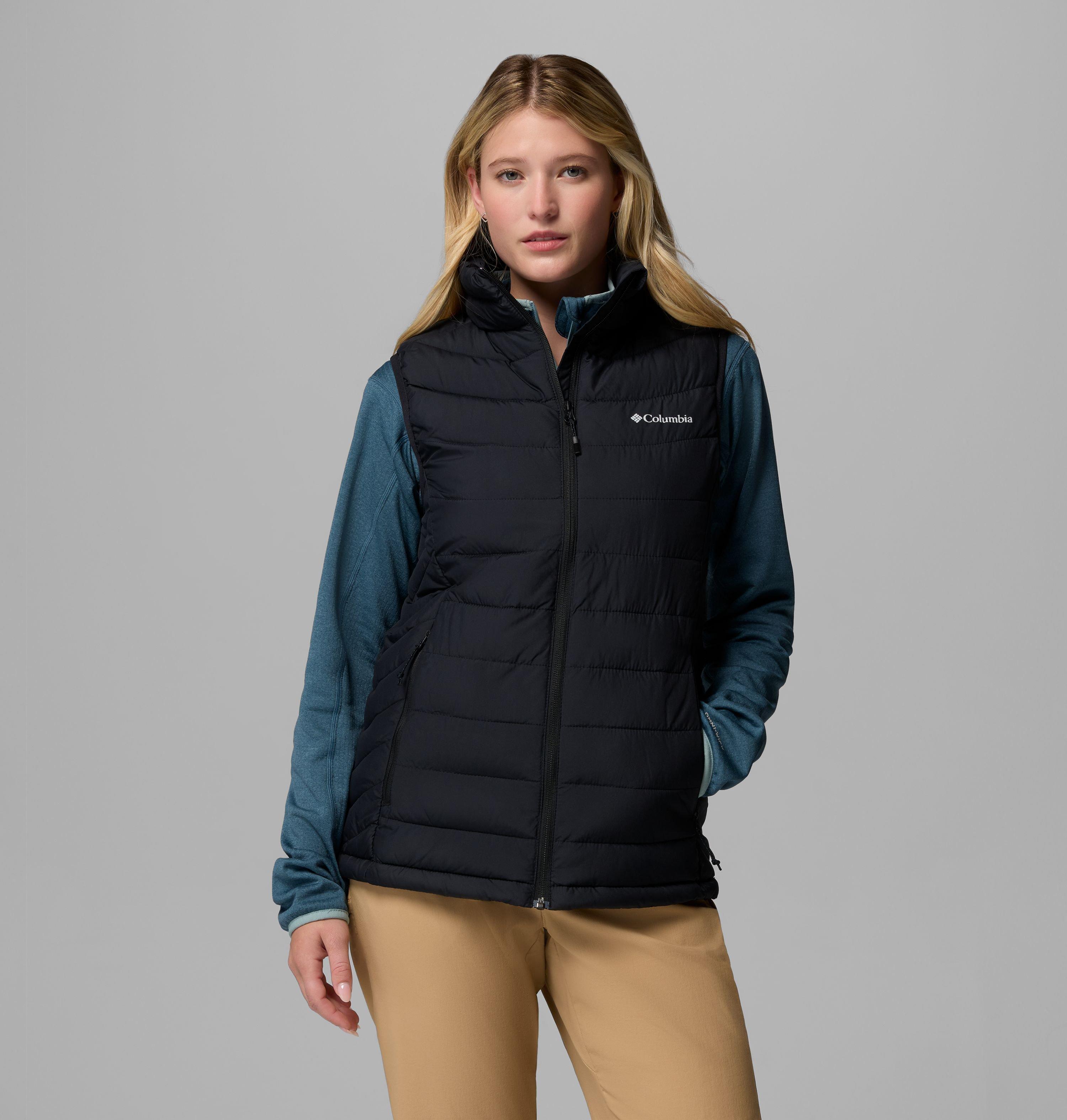 Columbia Sportswear Women's Black Columbia - Powder Lite™ Ii Insulated Vest - Medium