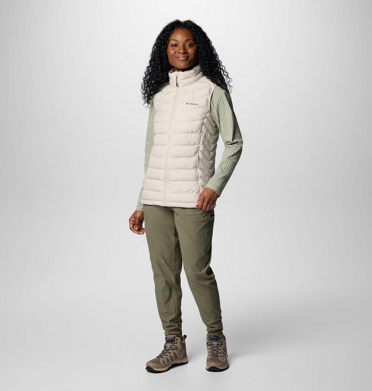 Women's Powder Lite II Vest, Color: Dark Stone, image 3