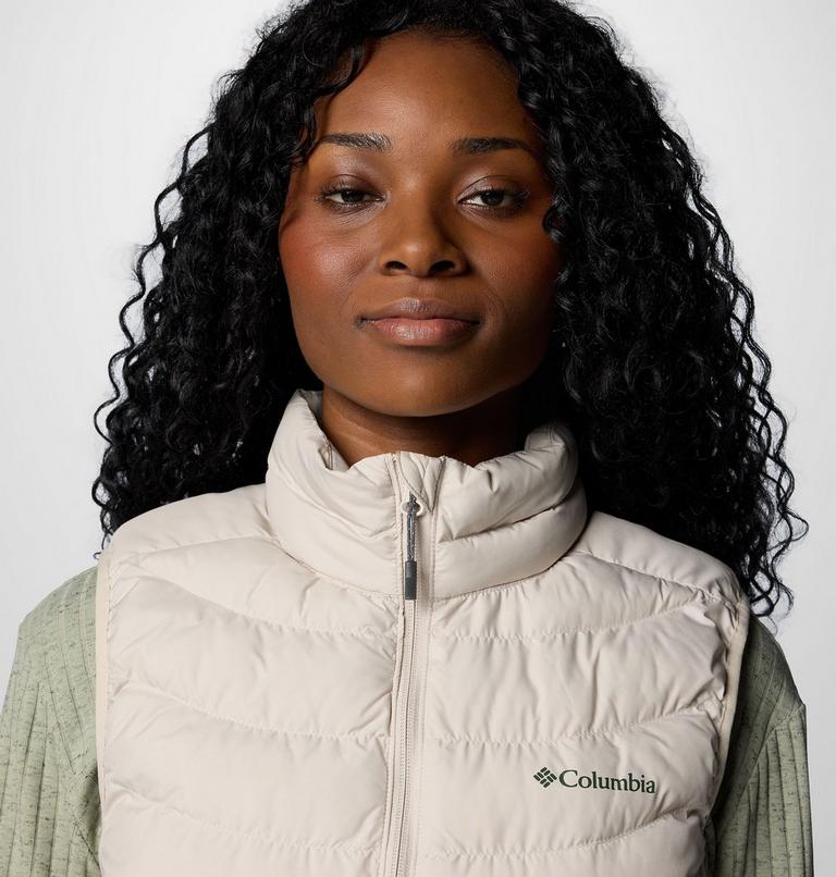 Women's Powder Lite II Vest, Color: Dark Stone, image 5