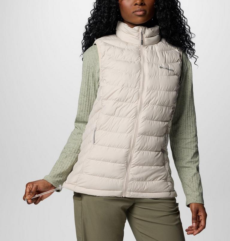 Women's Powder Lite II Vest, Color: Dark Stone, image 7