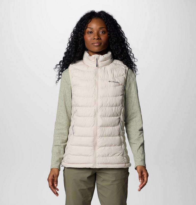 Women's Powder Lite II Vest, Color: Dark Stone, image 1