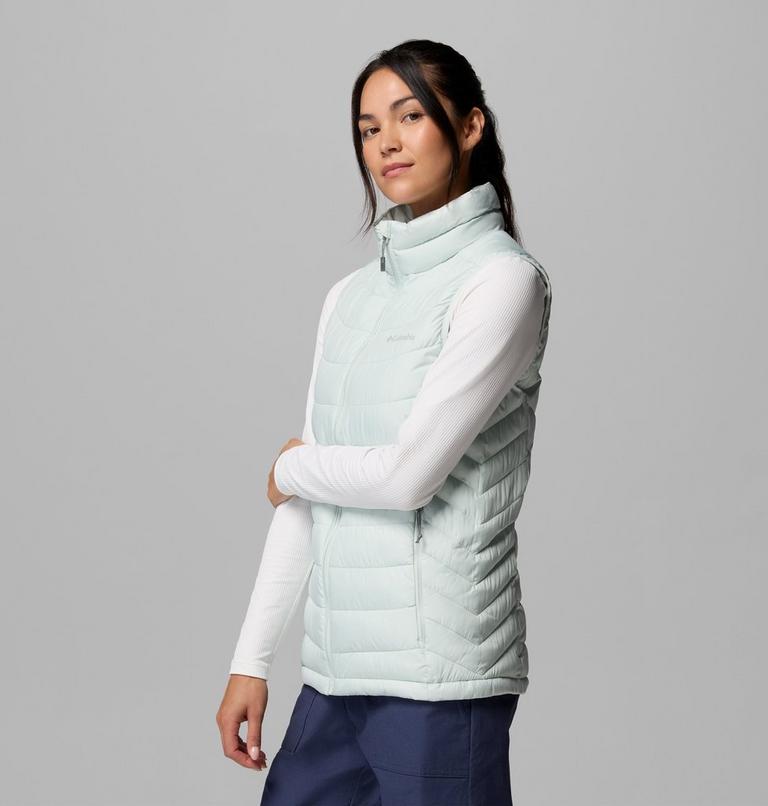 Gilet Isol&eacute; Powder Lite II Femme, Color: Tea Light, image 4