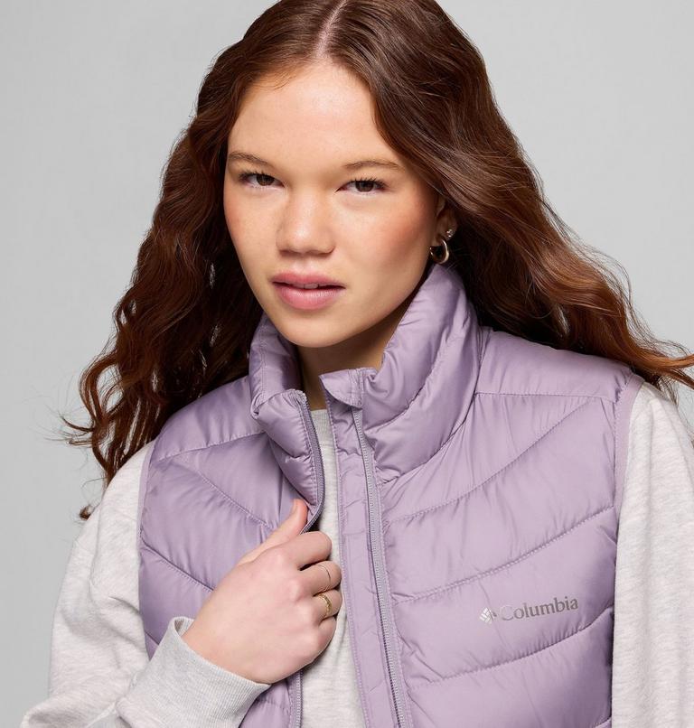 Women's Powder Lite II Vest, Color: Shale Purple, image 5