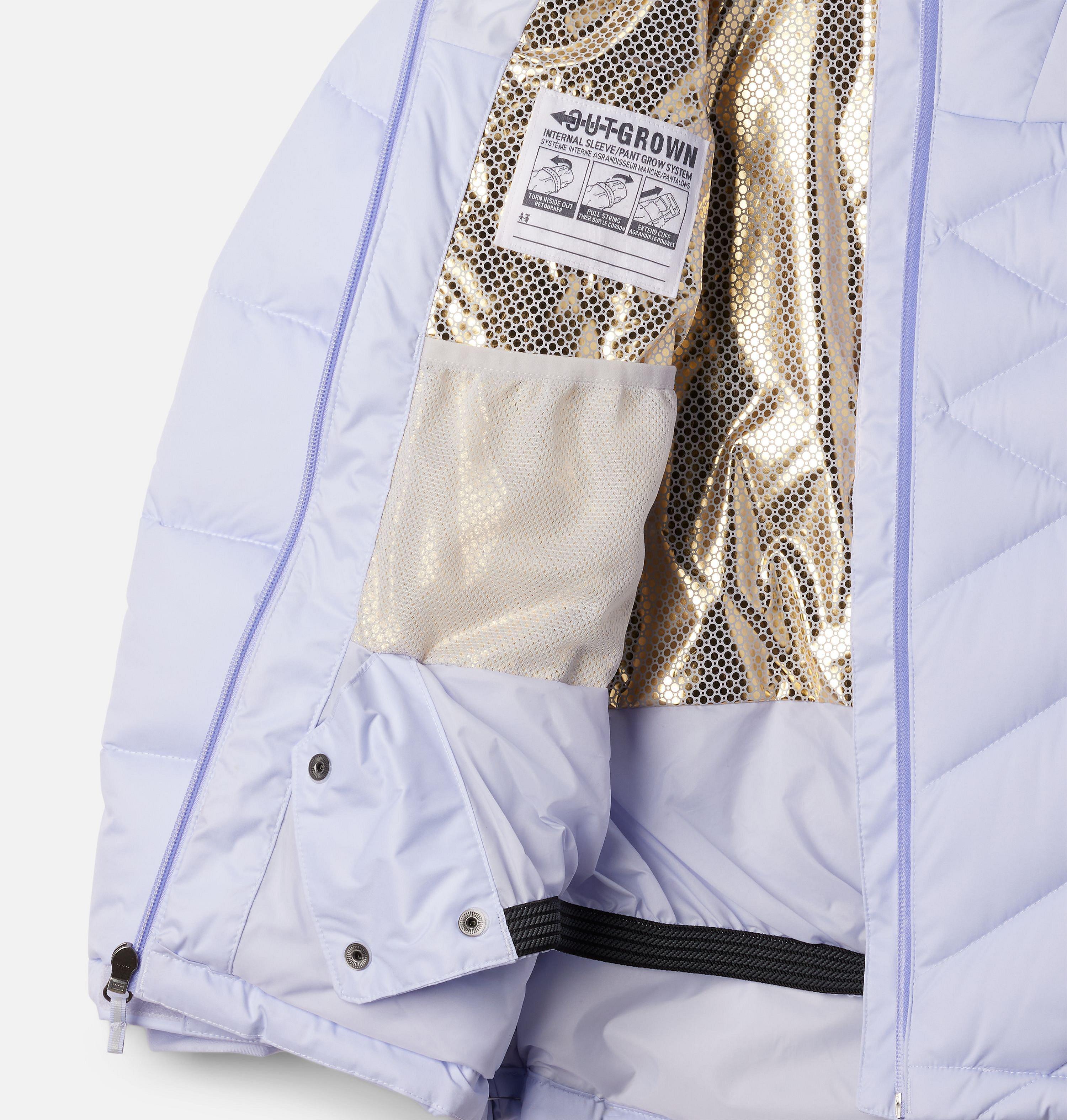 Girls' Winter Powder III Quilted Jacket 3