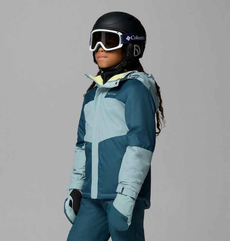 Boy's Mighty Mogul III Waterproof Ski Jacket, Color: Everblue, Crushed Blue, image 4