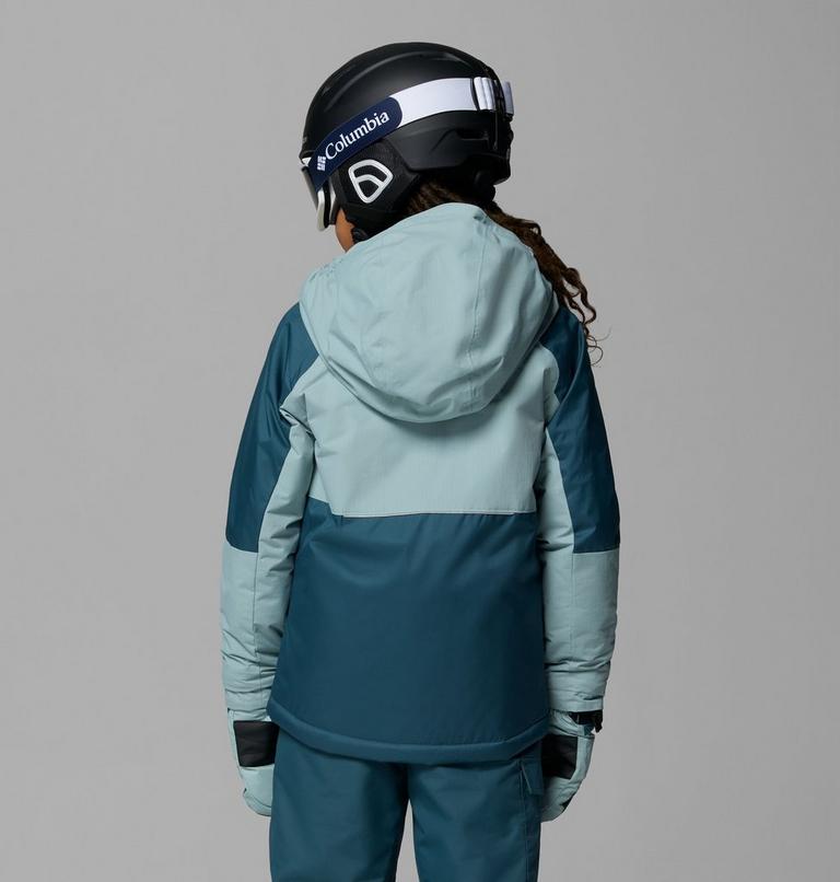 Boy's Mighty Mogul III Waterproof Ski Jacket, Color: Everblue, Crushed Blue, image 3