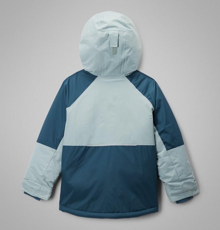 Boy's Mighty Mogul III Waterproof Ski Jacket, Color: Everblue, Crushed Blue, image 2