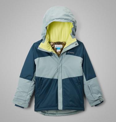 Boys' Mighty Mogul III Jacket, Color: Everblue, Crushed Blue, image 3