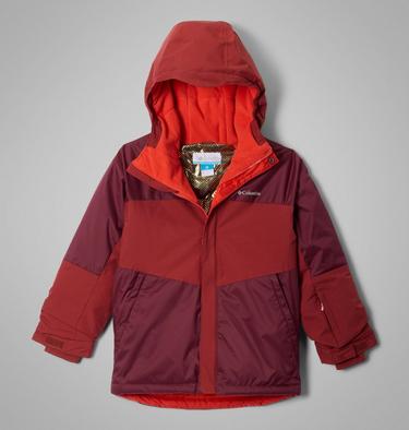 Chaqueta de esqu&iacute; impermeable Mighty Mogul III para ni&ntilde;o, Color: Rich Wine, Red Oxide, image 1