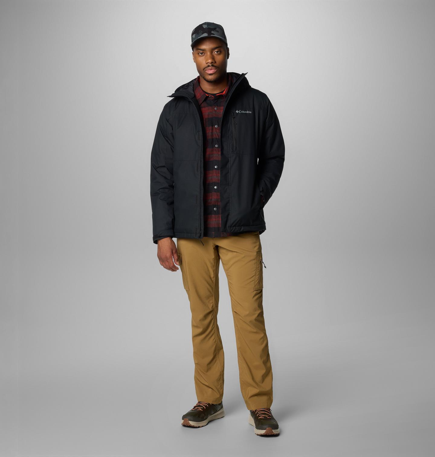 Мужская куртка Columbia Tipton Peak III Insulated, цвет: Чёрный — фото 2
