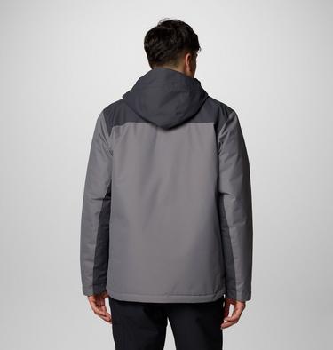 Men's Tipton Peak III Waterproof Insulated Jacket, Color: City Grey, Shark, image 2