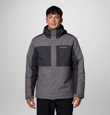 Men's Tipton Peak III Waterproof Insulated Jacket, Color: City Grey, Shark, image 1