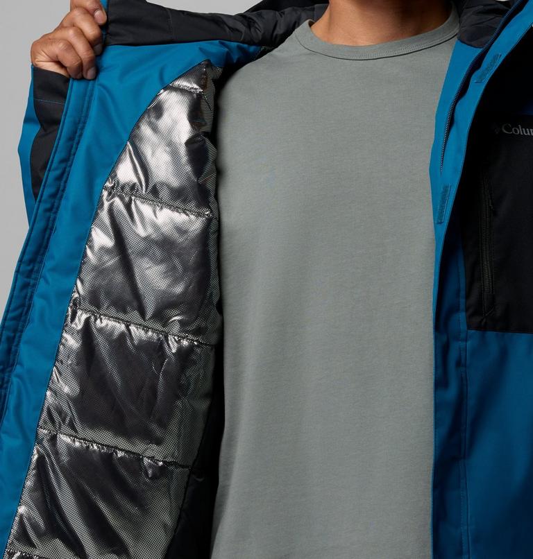 Veste Isol&eacute;e Imperm&eacute;able Tipton Peak Homme, Color: Phoenix Blue, Black, image 6