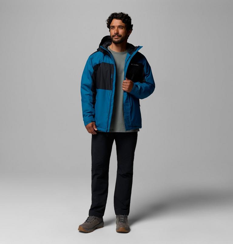 Veste Isol&eacute;e Imperm&eacute;able Tipton Peak Homme, Color: Phoenix Blue, Black, image 2