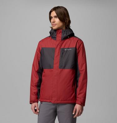 Veste Isol&eacute;e Imperm&eacute;able Tipton Peak Homme, Color: Red Oxide, Shark, image 1