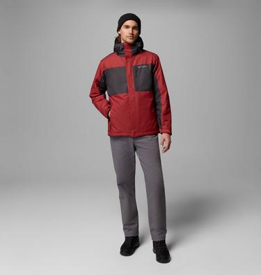 Veste Isol&eacute;e Imperm&eacute;able Tipton Peak Homme, Color: Red Oxide, Shark, image 2
