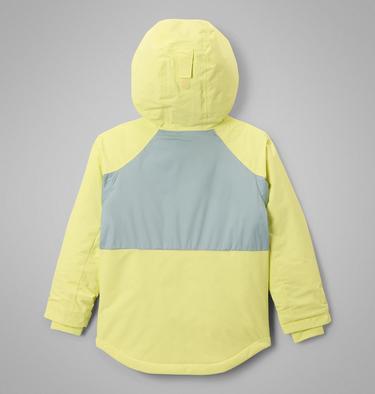 Chaqueta de esquí impermeable Mighty Mogul III para niña, Color: Crushed Blue, Neon Light, image 6