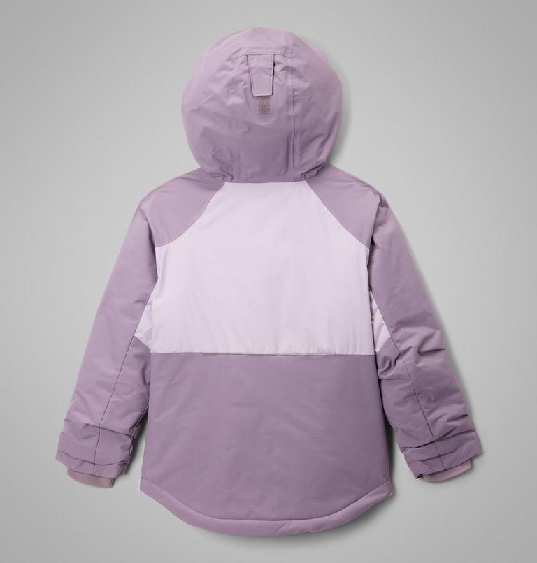 Girls' Mighty Mogul III Jacket, Color: Lavender Pearl, Shale Purple, image 2