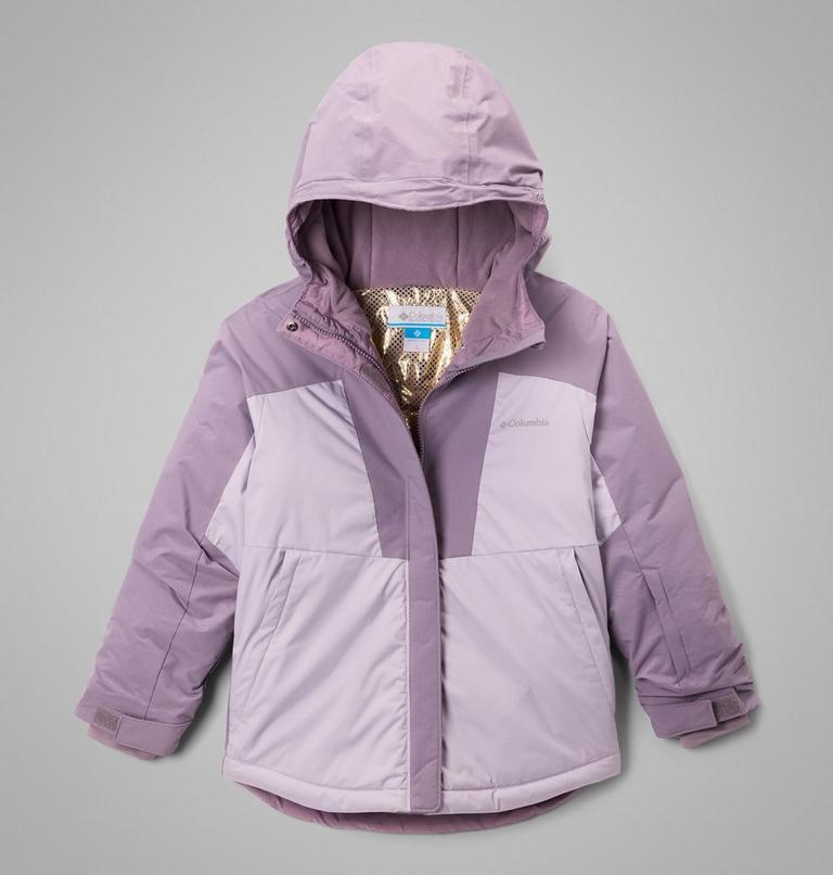 Girls' Mighty Mogul III Jacket, Color: Lavender Pearl, Shale Purple, image 1