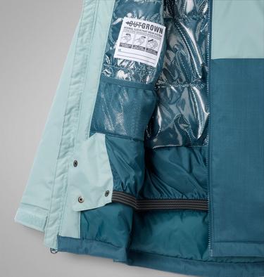 Boys' Alpine Action III Waterproof Ski Jacket, Color: Everblue Melange, Crushed Blue, image 9