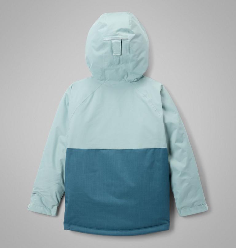 Boys' Alpine Action III Waterproof Ski Jacket, Color: Everblue Melange, Crushed Blue, image 2