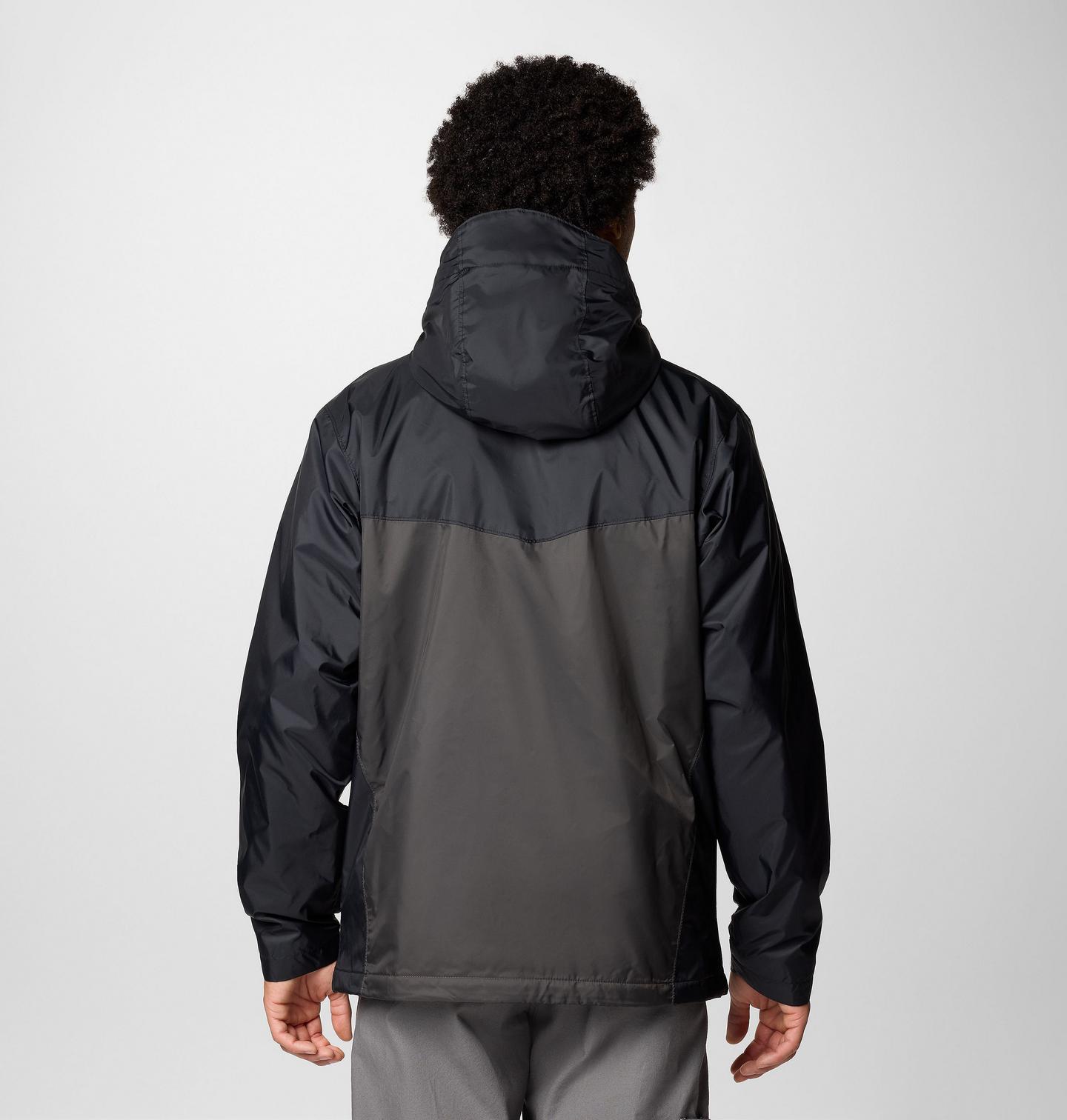 Мужская куртка Columbia Glennaker II Sherpa Lined Jacket - Tall, цвет: Чёрный — фото 2