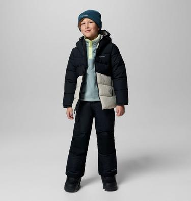 Youth Arctic Blast II Insulated Ski Jacket, Color: Black, Dark Stone, image 14