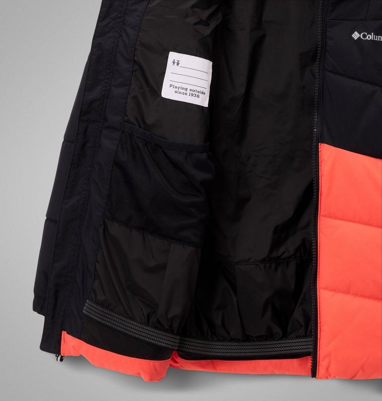 Boys' Arctic Blast II Jacket, Color: Black, Zing, image 3