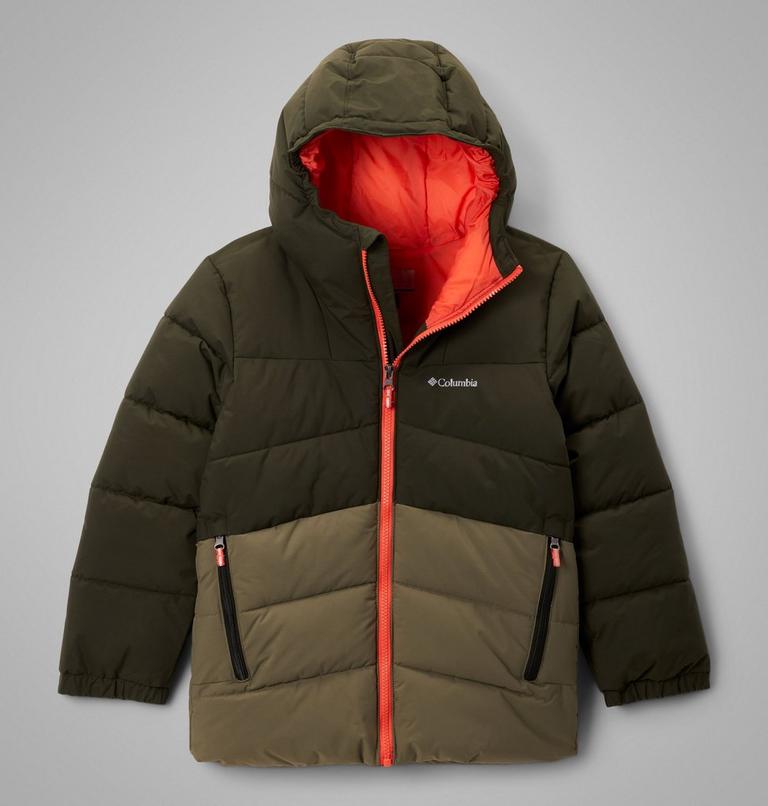 Boys' Arctic Blast II Jacket, Color: Greenscape, Stone Green, image 1
