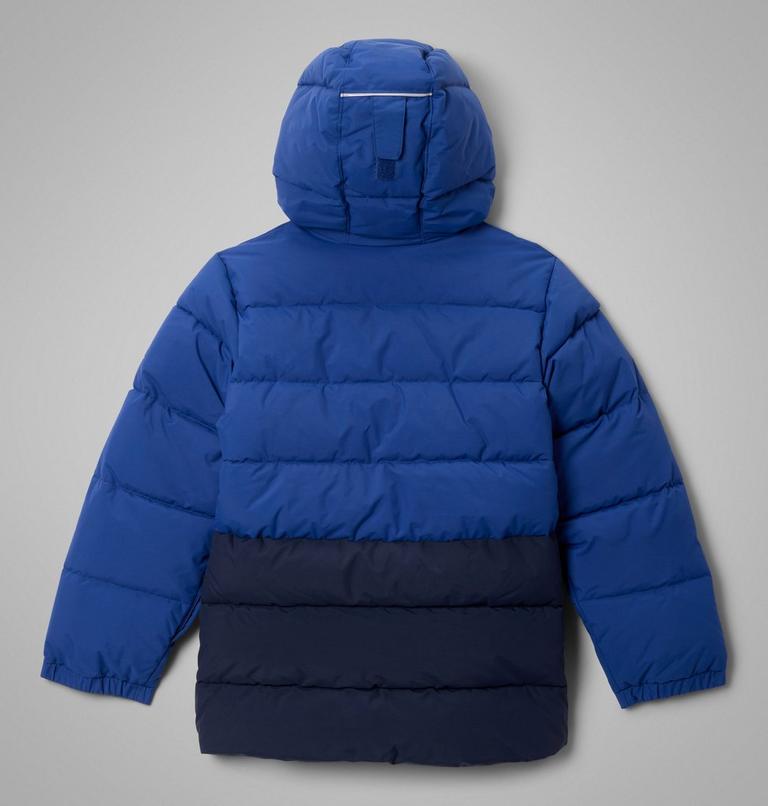 Youth Arctic Blast II Insulated Ski Jacket, Color: Mountain Blue, Collegiate Navy, image 2
