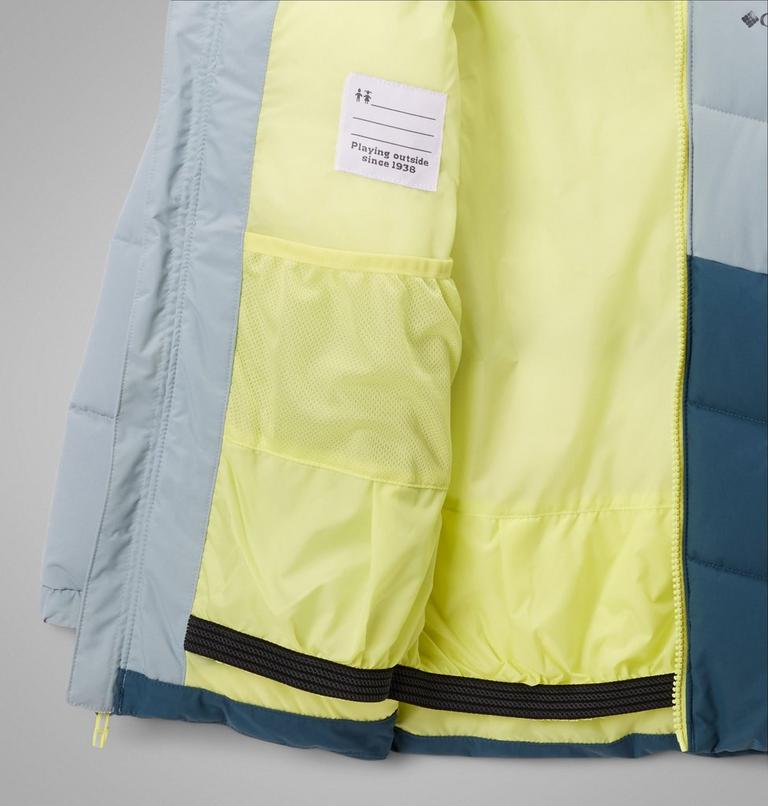 Youth Arctic Blast II Insulated Ski Jacket, Color: Crushed Blue, Everblue, image 3