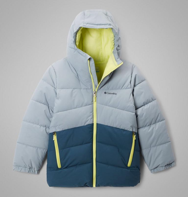 Youth Arctic Blast II Insulated Ski Jacket, Color: Crushed Blue, Everblue, image 1