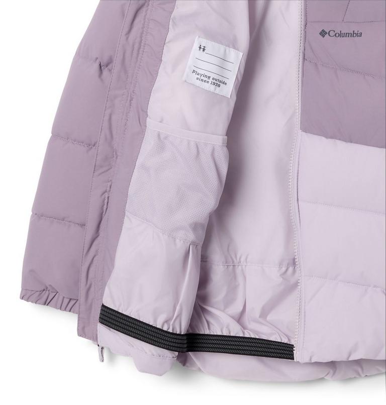 Boys' Arctic Blast II Jacket, Color: Shale Purple, Lavender Pearl, image 3