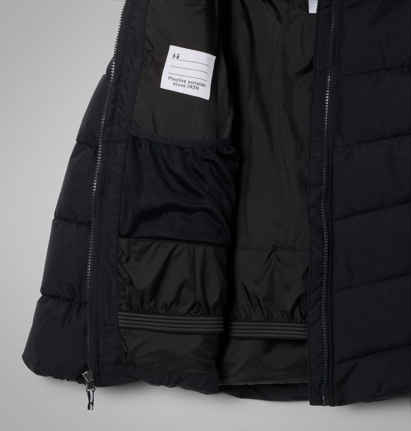 Куртка Columbia Arctic Blast III Jacket для девочек, цвет: Чёрный — фото 3