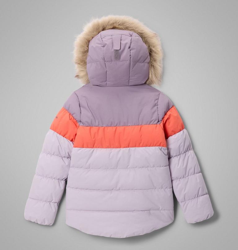 Girls' Arctic Blast III Jacket, Color: Lavender Pearl, Zing, Shale Purple, image 2