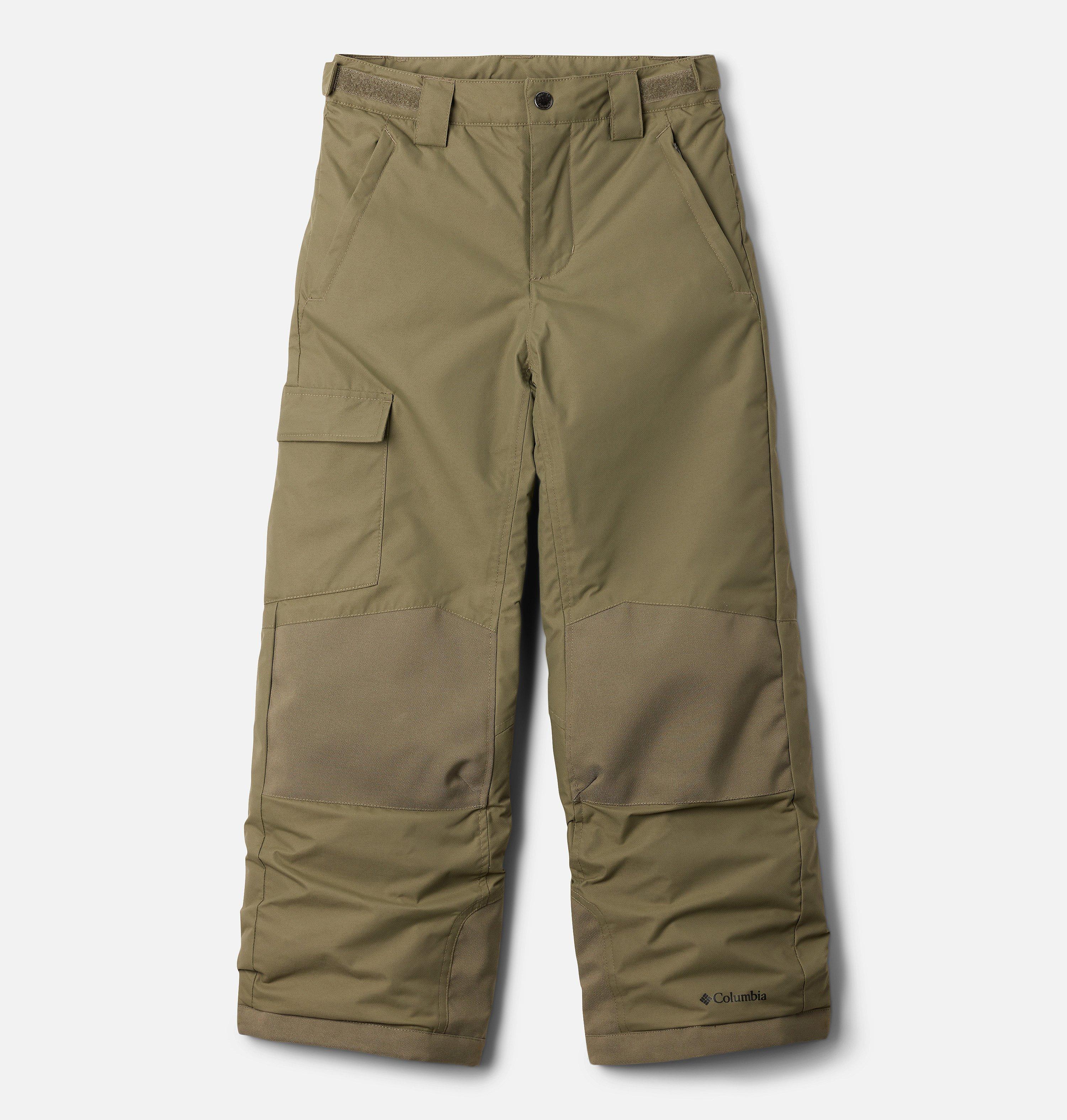 Columbia Sportswear Men's Green Columbia - Youth Bugaboo™ Iii Waterproof Ski Trousers - Stone Junior Xl Size (18 Years)