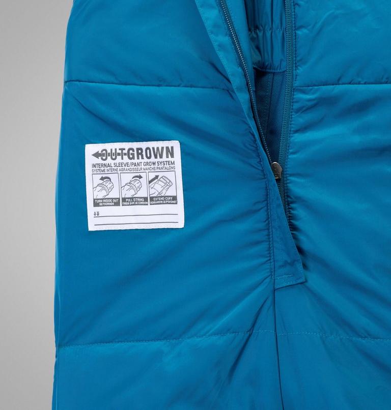 Youth Unisex Adventure Ride II Ski Bib, Color: Phoenix Blue, image 3
