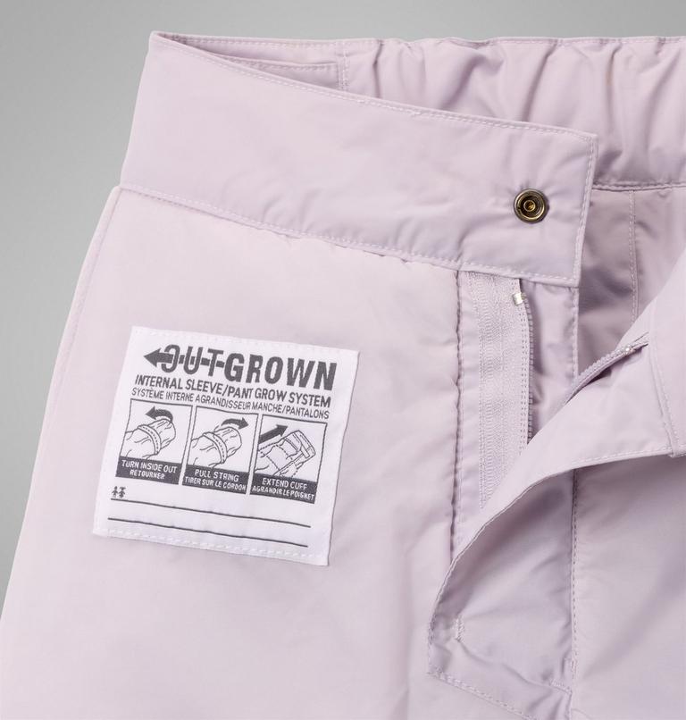 Girls' Starchaser Peak III Pants, Color: Lavender Pearl, image 3