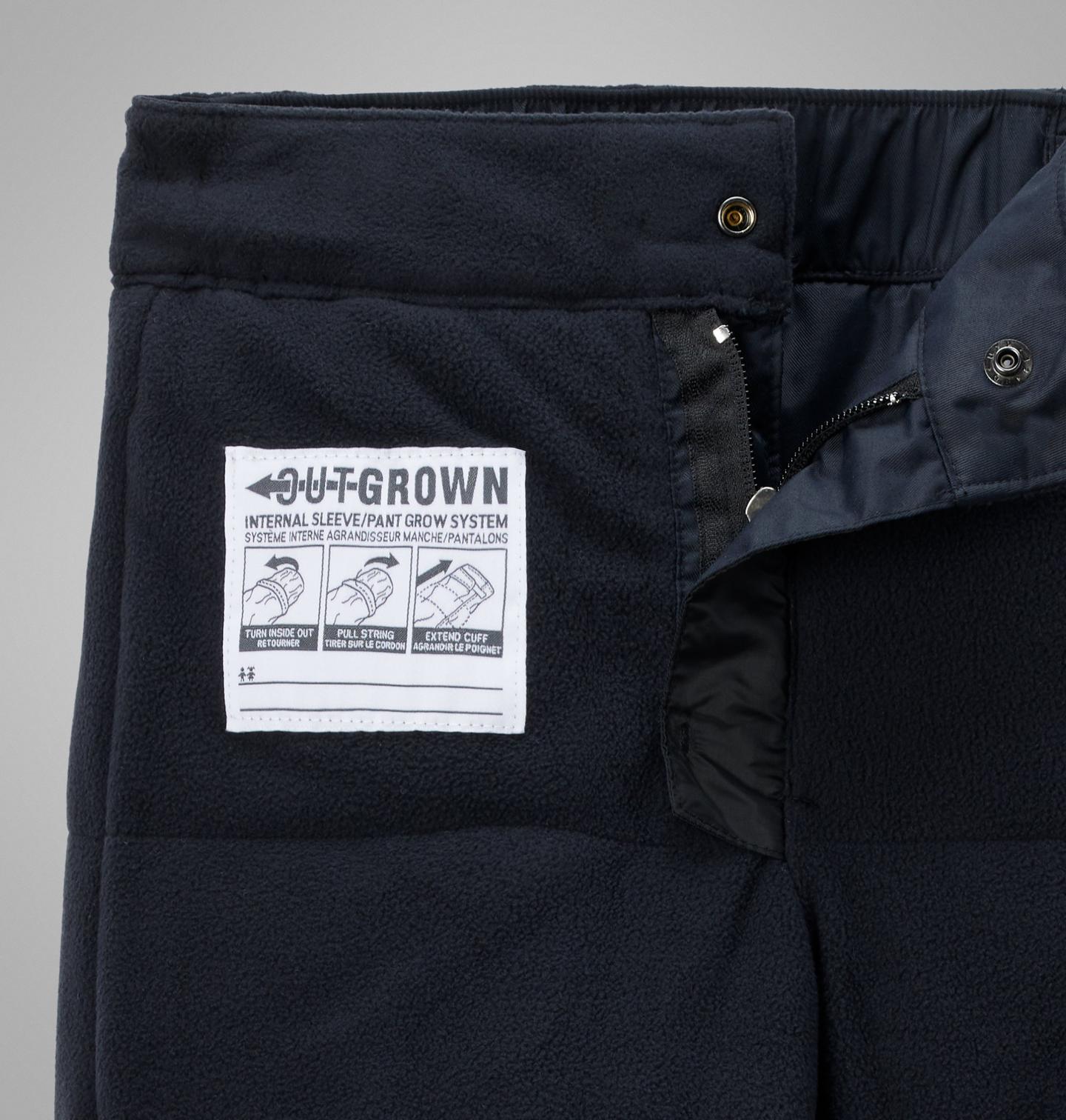 Брюки Columbia No Snowing Down Pants для девочек, цвет: Чёрный — фото 2