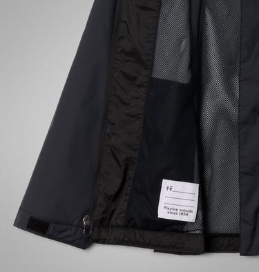 Boys' Watertight II Waterproof Jacket, Color: Black, image 12