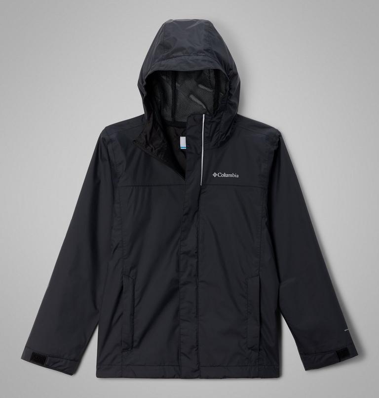 Boys' Watertight II Waterproof Jacket, Color: Black, image 1