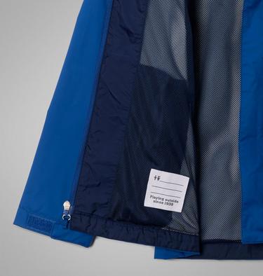 Boys' Watertight II Waterproof Jacket, Color: Mountain Blue, image 9