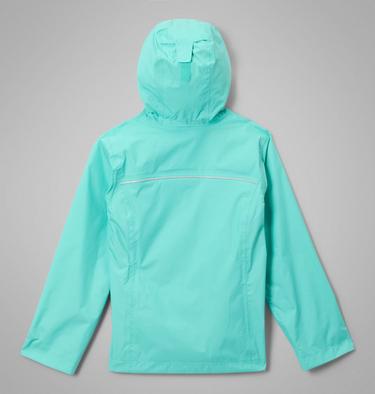 Girls' Arcadia II Waterproof Jacket, Color: Dolphin, image 6