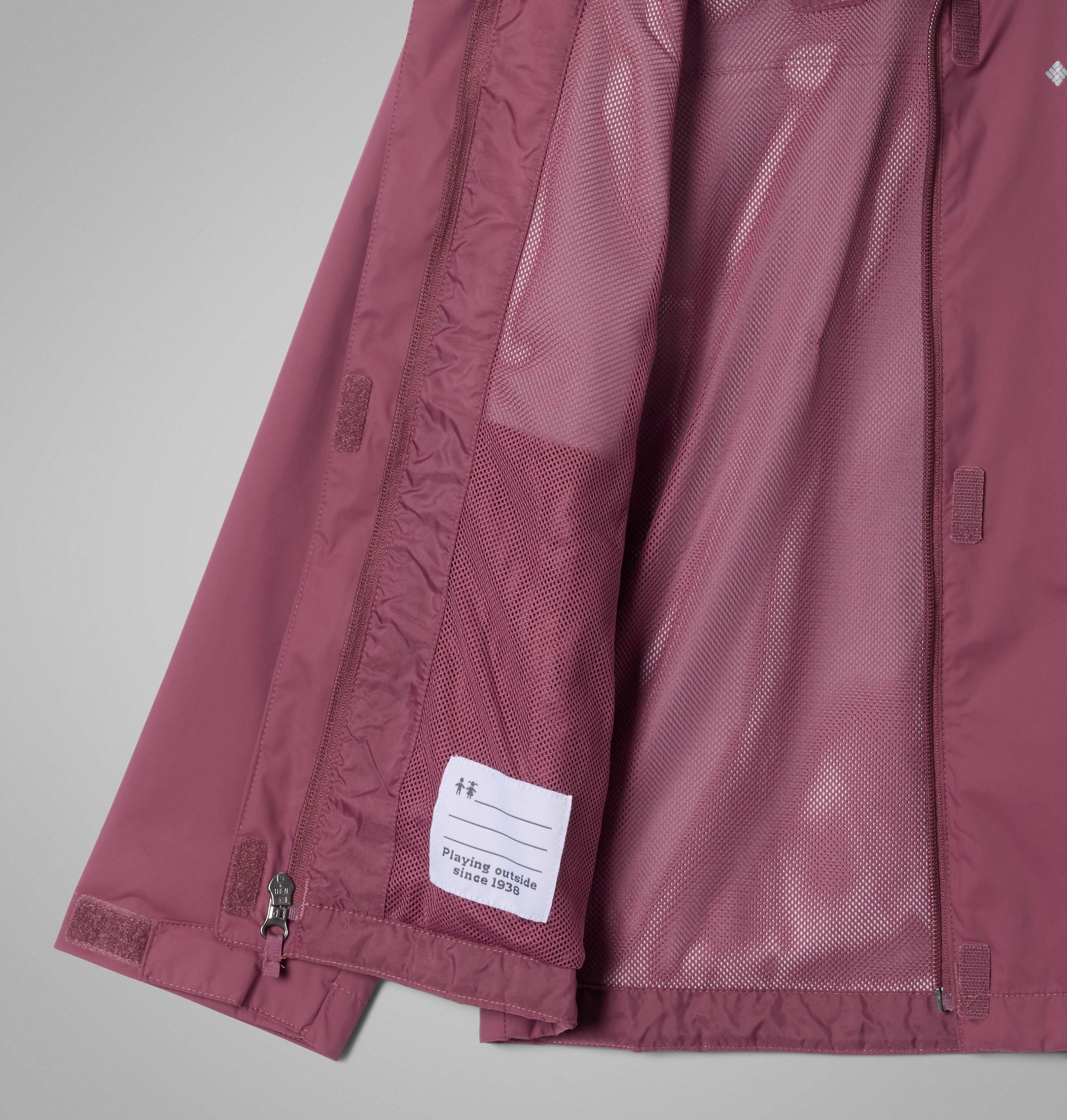 Girls' Arcadia Rain Jacket | 552 | S 3
