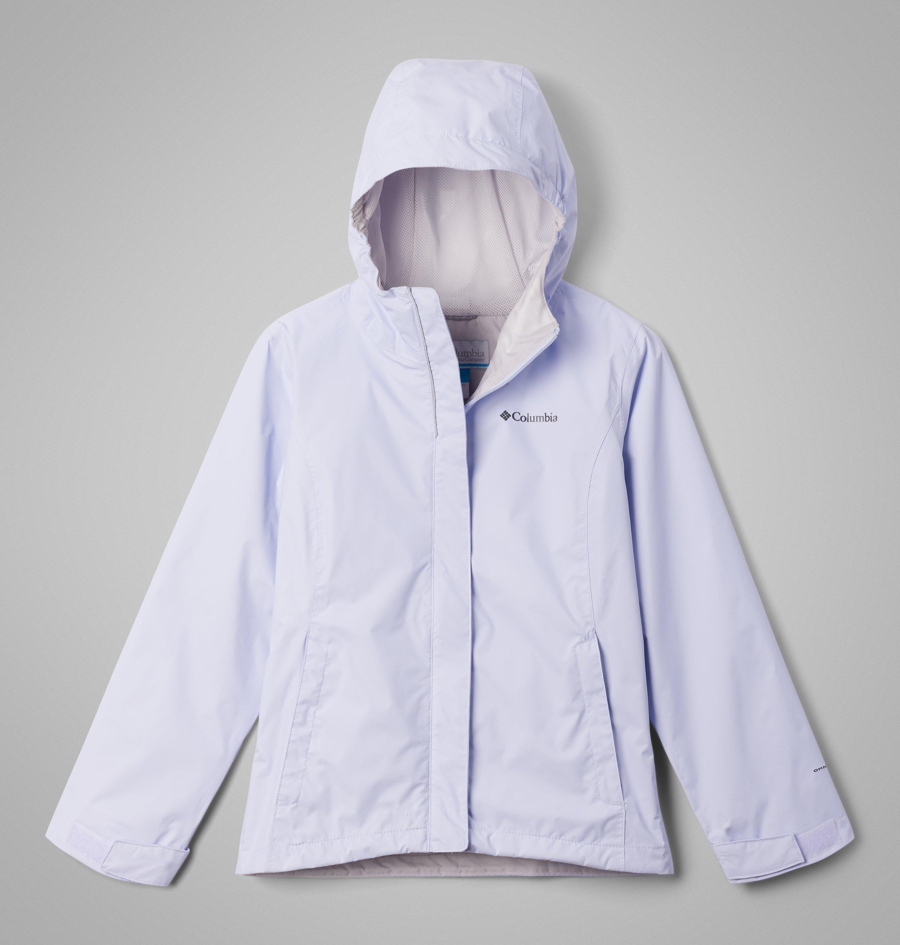 Girls' Arcadia Rain Jacket | 581 | M 1