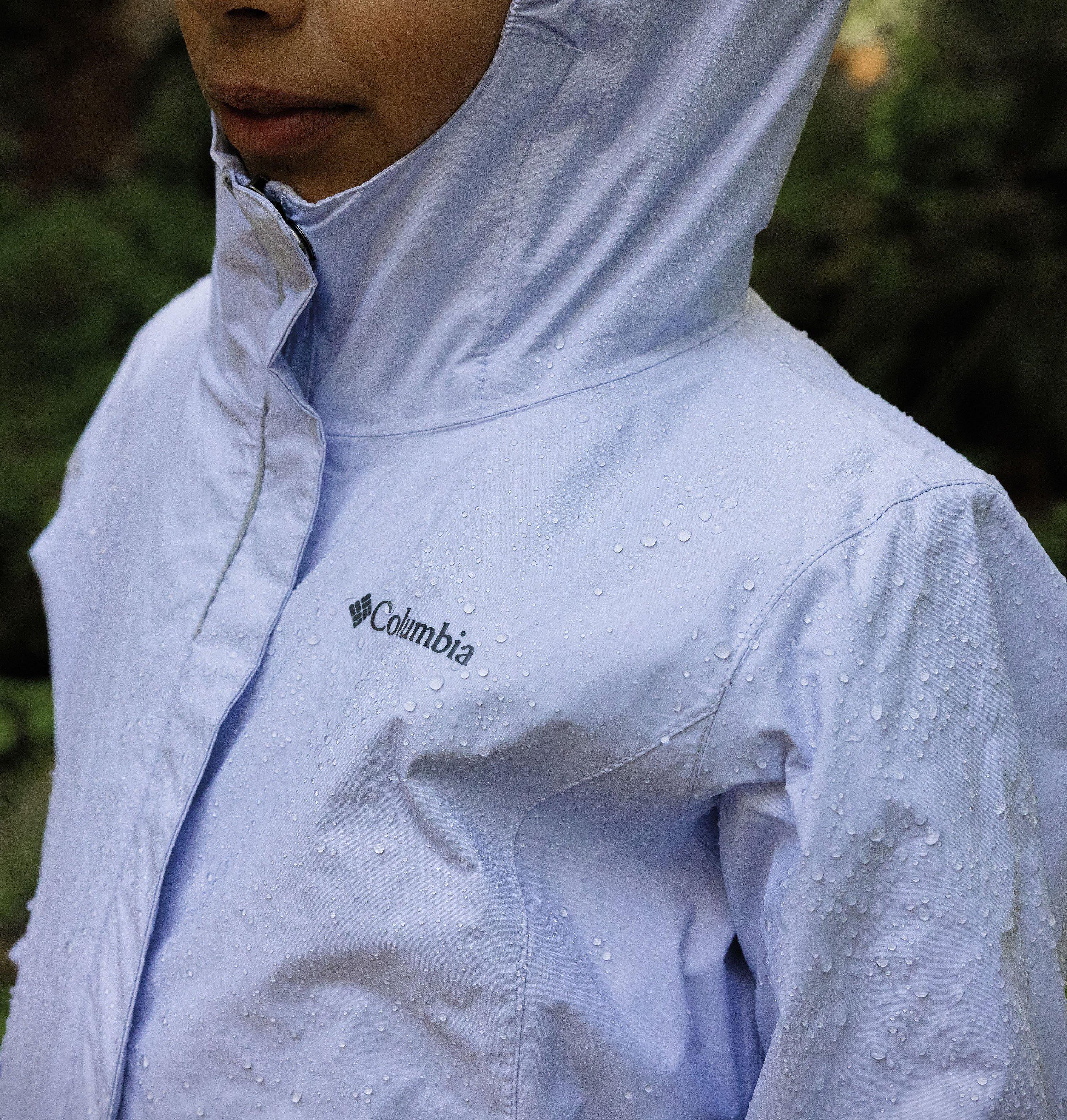 Girls' Arcadia Rain Jacket | 581 | M 5