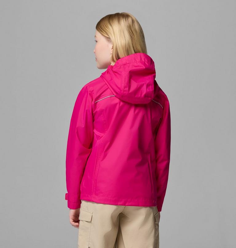 Girls' Arcadia II Waterproof Jacket, Color: Guava Pink, image 2