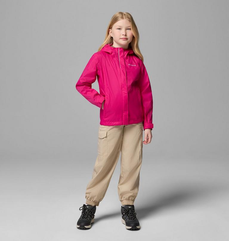 Girls' Arcadia II Waterproof Jacket, Color: Guava Pink, image 1