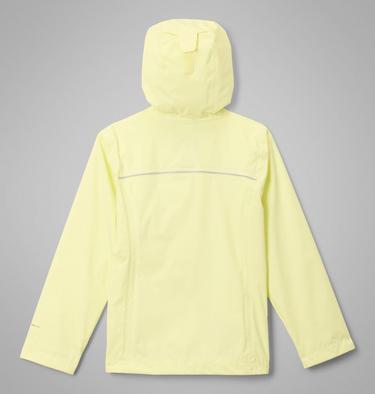 Girls' Arcadia II Waterproof Jacket, Color: Citron Haze, image 2
